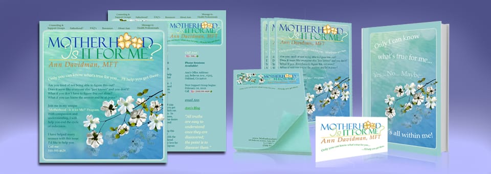 Motherhood Is It For Me Branding Campaign