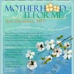 Ann Davidman MFT's Motherhood Is It For Me Logo and Website Design